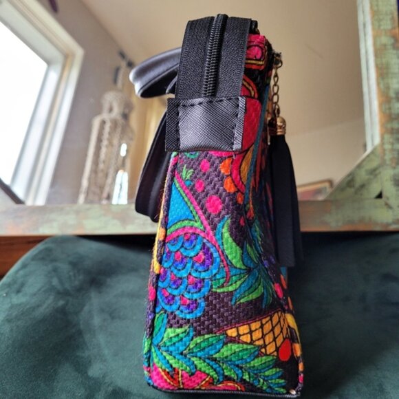 Belo Horizonte since 1965 colorful flower print handbag - Picture 5 of 7